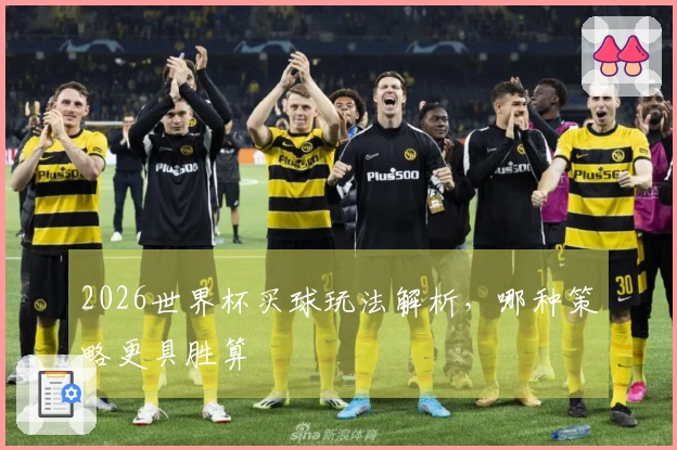 2026世界杯买球玩法解析，哪种策略更具胜算